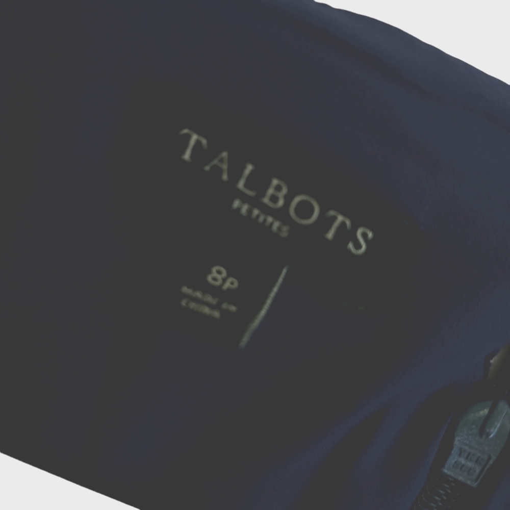 TALBOTS Pink Green Shift Dress - Picture 8 of 9